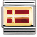 Nomination pala - Tanskan lippu - 030234 02 - Composable Classic - 030234-02 - 0