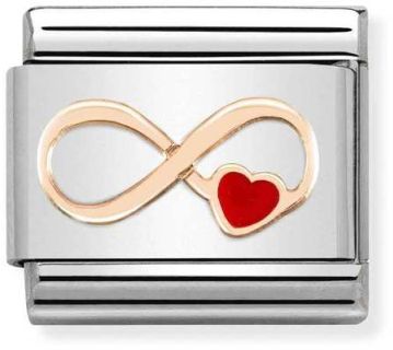 Nomination Infinity Red heart - Composable Classic - 430202-12 - 1