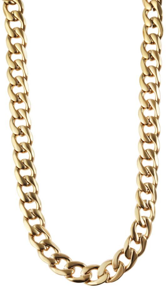 Panssarikaula kullattu 52 cm 7 mm SH162-52 - Teräksiset kaulakorut - SH162-52 - 1