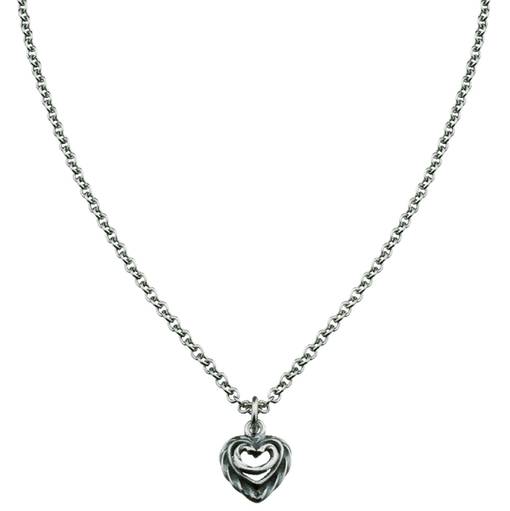 Kalevala Koru Talon syd=C3=A4n riipus, pieni, hopea - Ystävänpäivä - 2265002 - 1