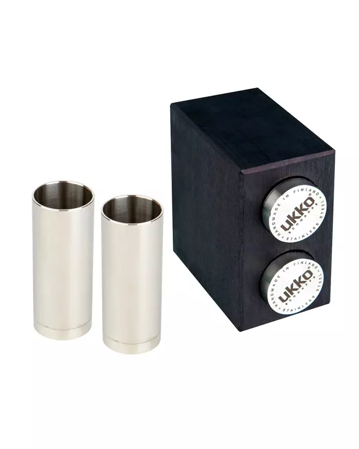 Ukkosnapsi 4 cl koivutelineess=C3=A4 2 kpl - Taskumatit - US2112 - 2