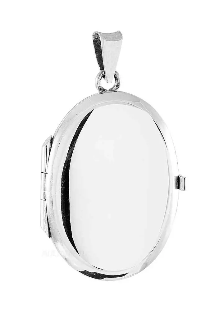 Medaljonki valkokultainen - Lahjaideat naisille - HY302 - 1