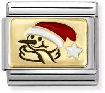 Nomination pala Snowman red hat 030289-12 - Composable Classic - 030289-12 - 1