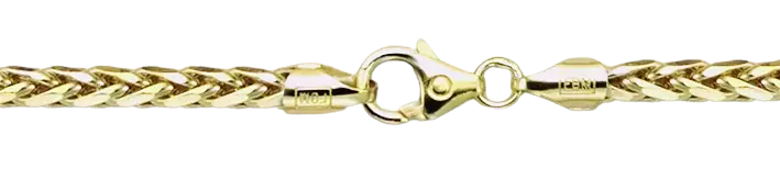 Tähkä 2,7 mm 42 cm - Kultaiset kaulakorut - 20963-42 - 1