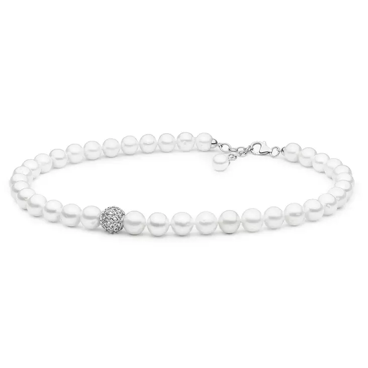 Gaura Pearl helminauha hopeahelmell=C3=A4 L212-32 - Gaura Pearls - L212-32-42 - 1