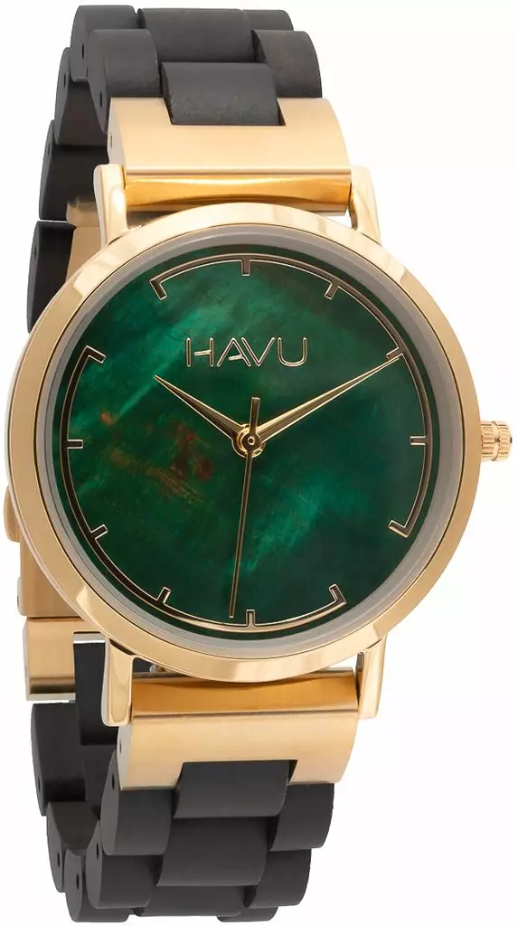 Havu Revontuli rannekello Eebenpuu 32mm edestä kuvattuna - Havu - HAVU-REVON-EEB-32 - 1