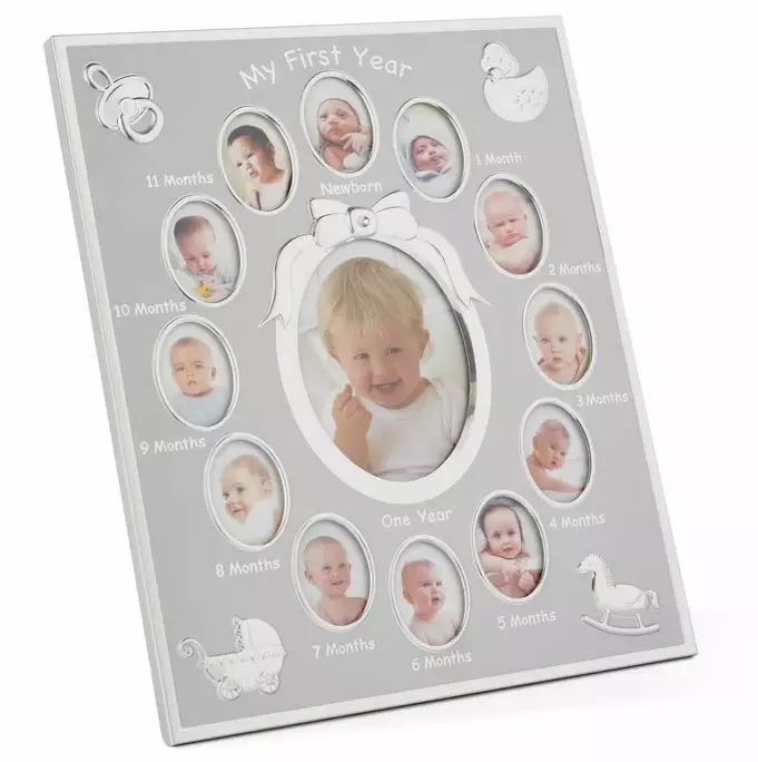 Ensimmäinen vuoteni kehys - Kastekehykset ja -albumit - 89015786082 - 1