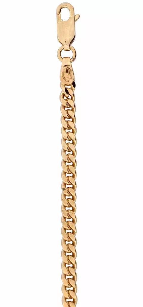 Kultainen panssarikaulaketju 3,5mm - Kultaiset kaulakorut - 17-500-42 - 1