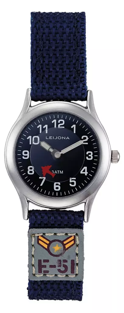Leijona Pilot Navy Blue 5223-232 - Poikien rannekellot - 5223-232 - 2