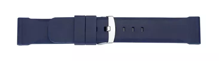 Silikoni ranneke 22mm sininen - Kellojen tarvikkeet ja varaosat - 0551-22 - 1