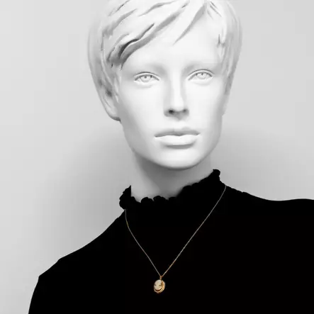 Kame-riipus 10x14 mm kultaa - Kultaiset riipukset - K10083 - 2