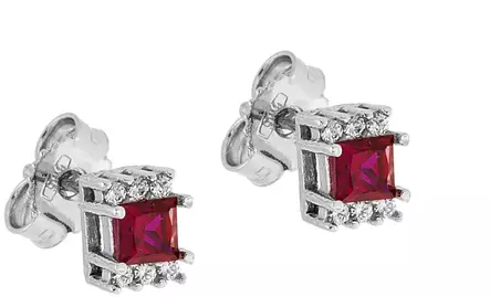 Mona punainen kk 17-K1763 - OUTLET korvakorut - 17-K1763 - 1