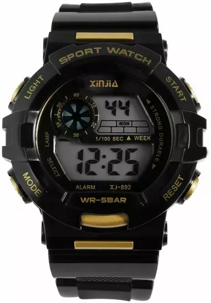 Xinjia Digital Black Yellow X24-003 - Ryhmittelemättömät miesten rannekellot - X24-003 - 1