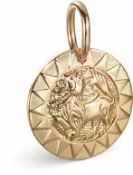 Kalevala Koru Amuletti-hela Aurinkoleijona, kultaa - Amuletti - 18703133 - 1