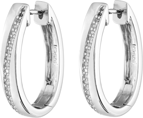 Bonifati II korvarenkaat CKK143 - Hopeiset korvakorut - CKK143 - 1