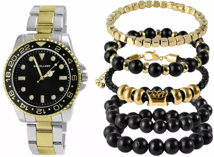 Excellanc Captain-lahjasetti SH91-003 - Miesten rannekorut - SH91-003 - 1