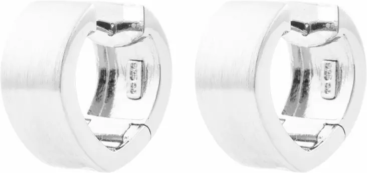 Hopeiset Layla korvarenkaat - Hopeiset korvakorut - CKK183 - 1