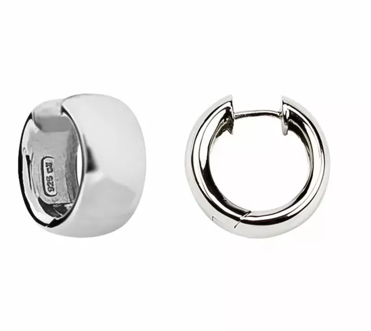 Hopeiset korvarenkaat C10313 - Hopeiset korvakorut - C10313 - 1