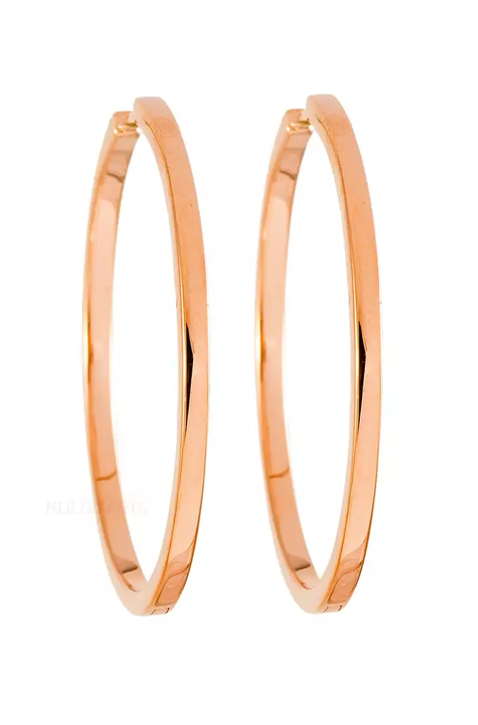 Punakullan v=C3=A4riset hopeakorvarenkaat C10103 - Hopeiset korvakorut - C10103 - 1