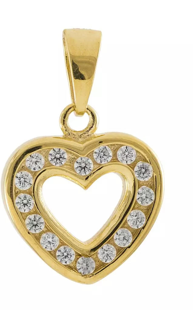 Avosyd=C3=A4n riipus 9KB003 - OUTLET kaulakorut ja riipukset - 9KB003 - 1