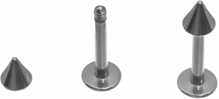 Labret koru kartiolla - Labret/helix korut - L160833 - 1