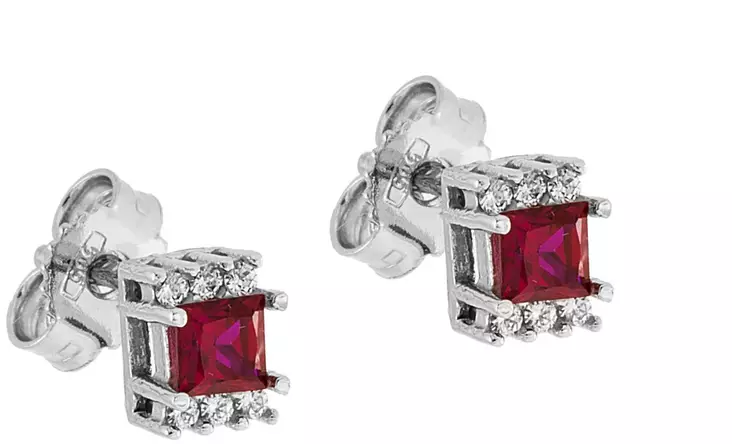 Mona punainen kk 17-K1763 - OUTLET korvakorut - 17-K1763 - 1