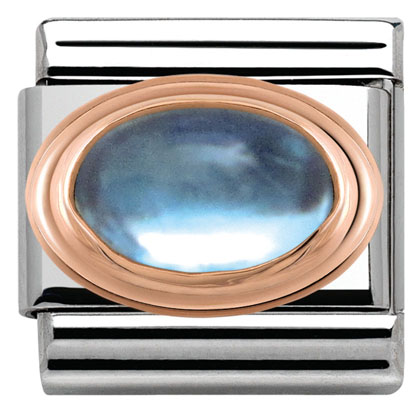 Nomination RoseGold Sinisell=C3=A4 Topaasilla - Nomination ALE Classic palat - 430502-13 - 1