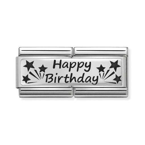 Nomination Tupla Happy Birthday - Nomination combosable classic - 330710-13 - 1