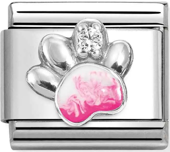 Nomination pala Paw pink white - Composable Classic - 330321-13 - 1