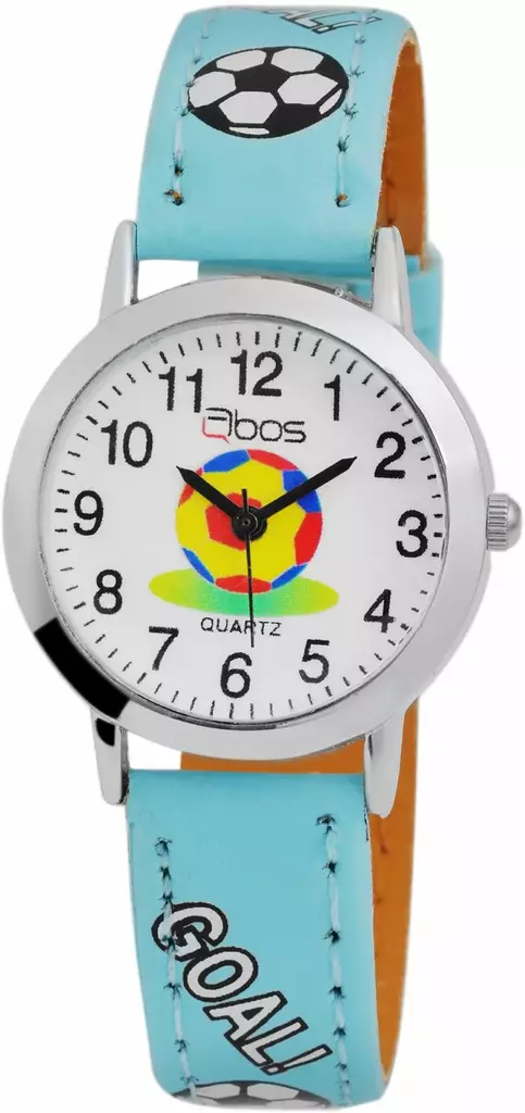 QBOS Futis Turkoosi - Tyttöjen rannekellot - Q1-003 - 1