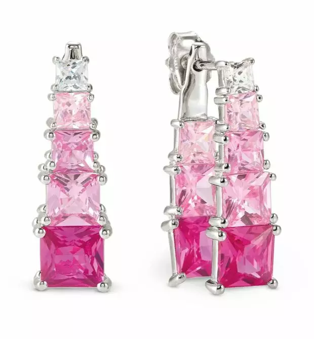 NOMI DAYTONIGHT Korvakorut - Hopeiset korvakorut - 242106-003 - 1