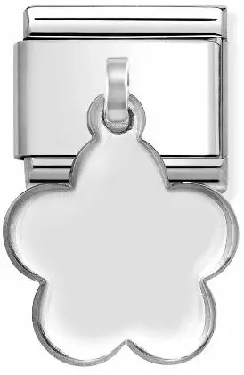 Nomi Silver Hopealaatta Kukka 331801-13 - Composable Classic - 331801-13 - 1