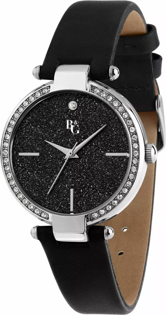 B&G Luminosa 34mm 3h black - BeG rannekellot - R3851325503 - 1