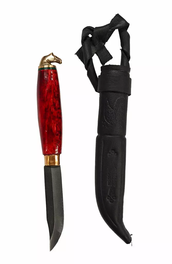 Kastepuukko hevosenpää 7cm - Puukot - 12-23 - 1