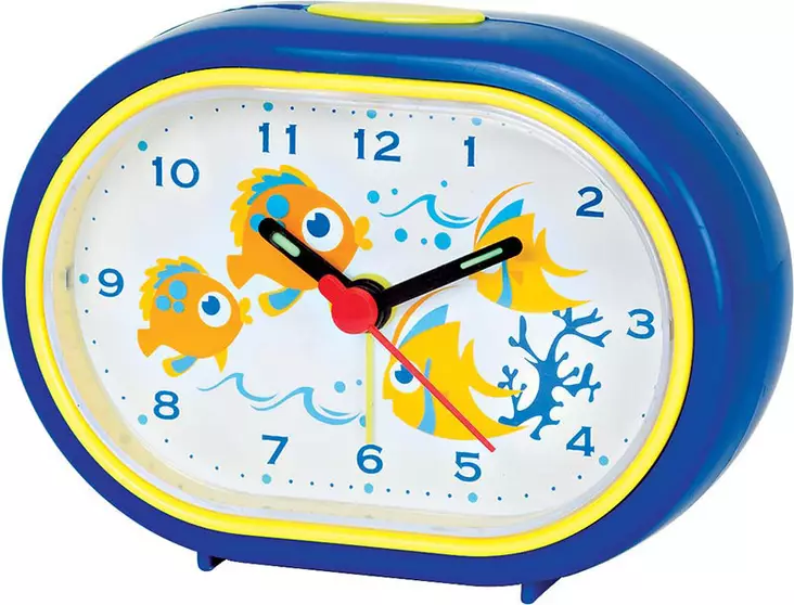 lastenherätyskello kaloilla - Lasten herätyskellot - 5700-13 - 1