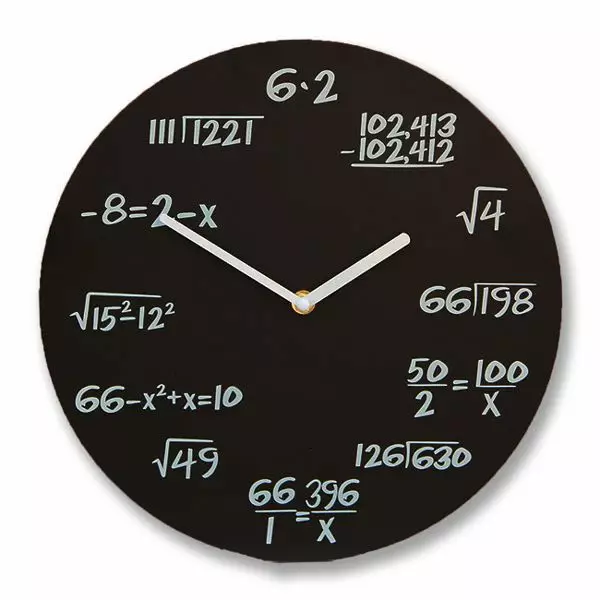 Matikka seinäkello 30cm musta - Seinäkellot - Z1193 - 1