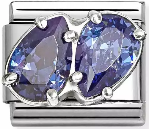 Nomi pala Blue double drops - Nomination combosable classic - 330329-13 - 1