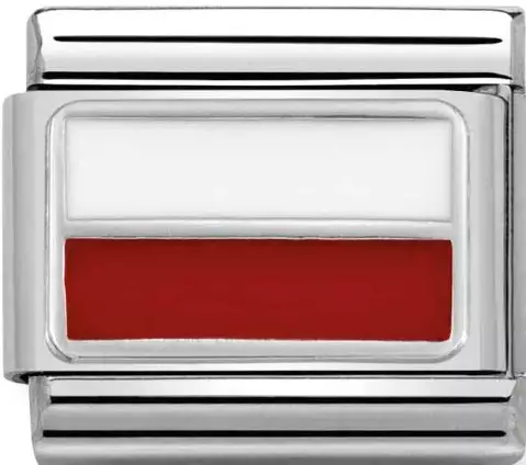 NOMI SILVER Puolan lippu - Nomination - 330207-13 - 1