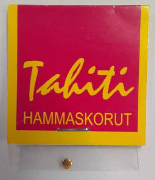 Hammaskoru Pallo Keltakulta 2 mm 3-24 - Hammaskorut - 3-24 - 2