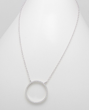 Hopeinen kaulakoru IN8694 - Super outlet - kaulakorut ja riipukset - IN8694 - 1