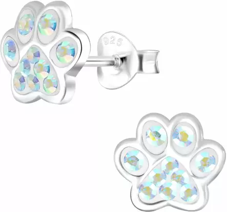 Tassu korvakoru Rainbow kristalli Y5464 - Lasten korut - Y5464 - 1