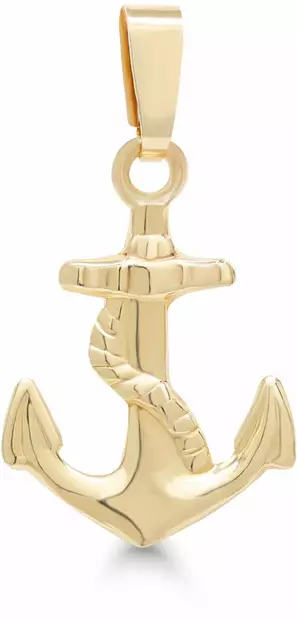 Kultainen ankkuririipus 6-26-1004 - Kultaiset riipukset - 6-26-1004 - 1