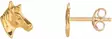 Hevosenpää - Kultaiset korvakorut - 3138064 - 1
