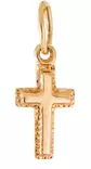 Kultainen risti TK9044 - Kasteriipukset ja kaulakorut - TK9044 - 1