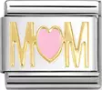Nomination pala MOM pink heart - Composable Classic - 030272-84 - 1