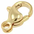 KARABIINITERÄS kullattu 11mm - Korujen varaosat - 7600164 - 3