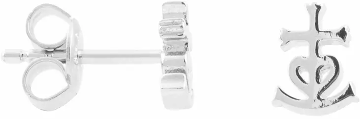 Hopeiset korvakorut usko-toivo-rakkaus - Super outlet - korvakorut - CKK174 - 1