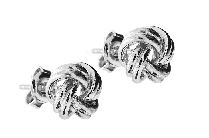 Hopeiset solmukorvakorut C62634 - Hopeiset korvakorut - C62634 - 1