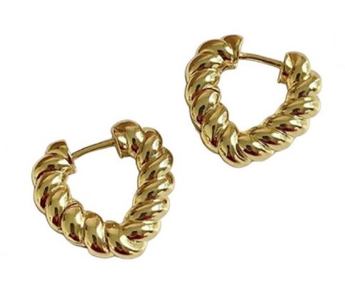 Korvakoru Kierre syd=C3=A4n rengas ZK1664 - Korumetalli korvakorut - ZK1664 - 1