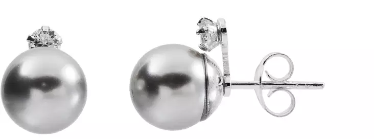 Helmikorvakorut zirkoneilla H2184 - Helmikorvakorut - H2184 - 2